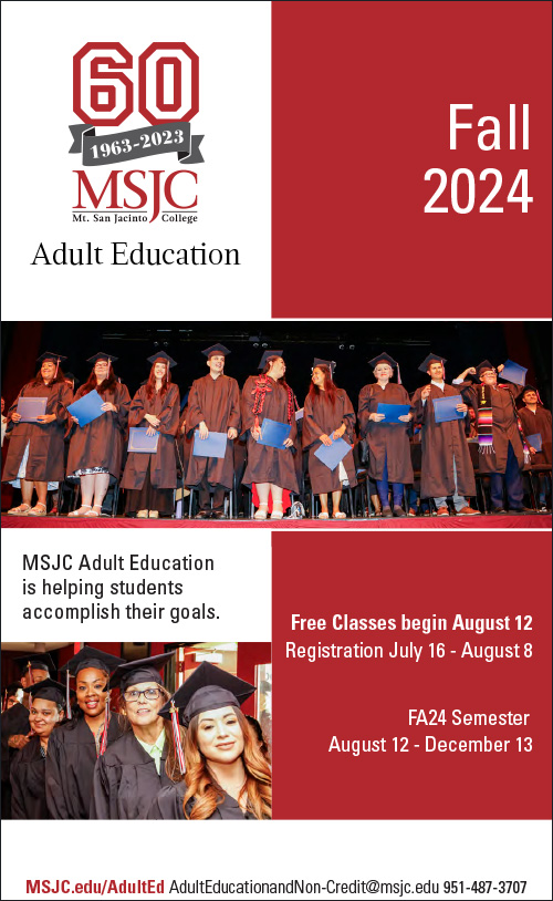 Fall 2024 Adult Education Classes
