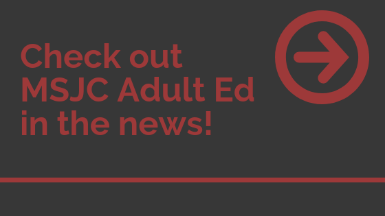 MSJC Adult Ed in the news