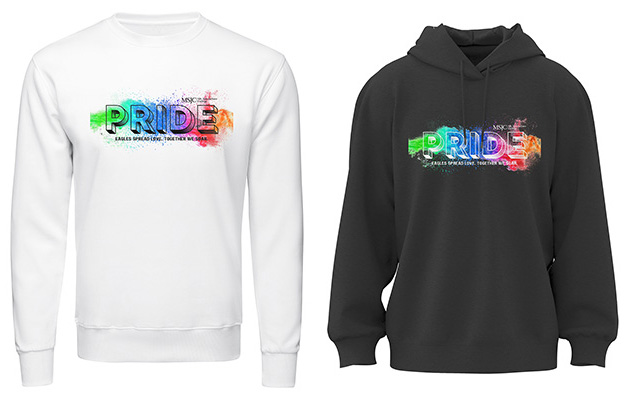 MSJC Pride sweatshirts