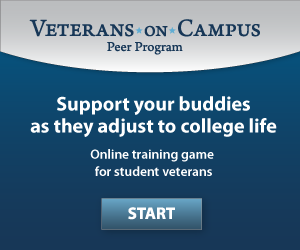Support veterans as they adjust to college life
