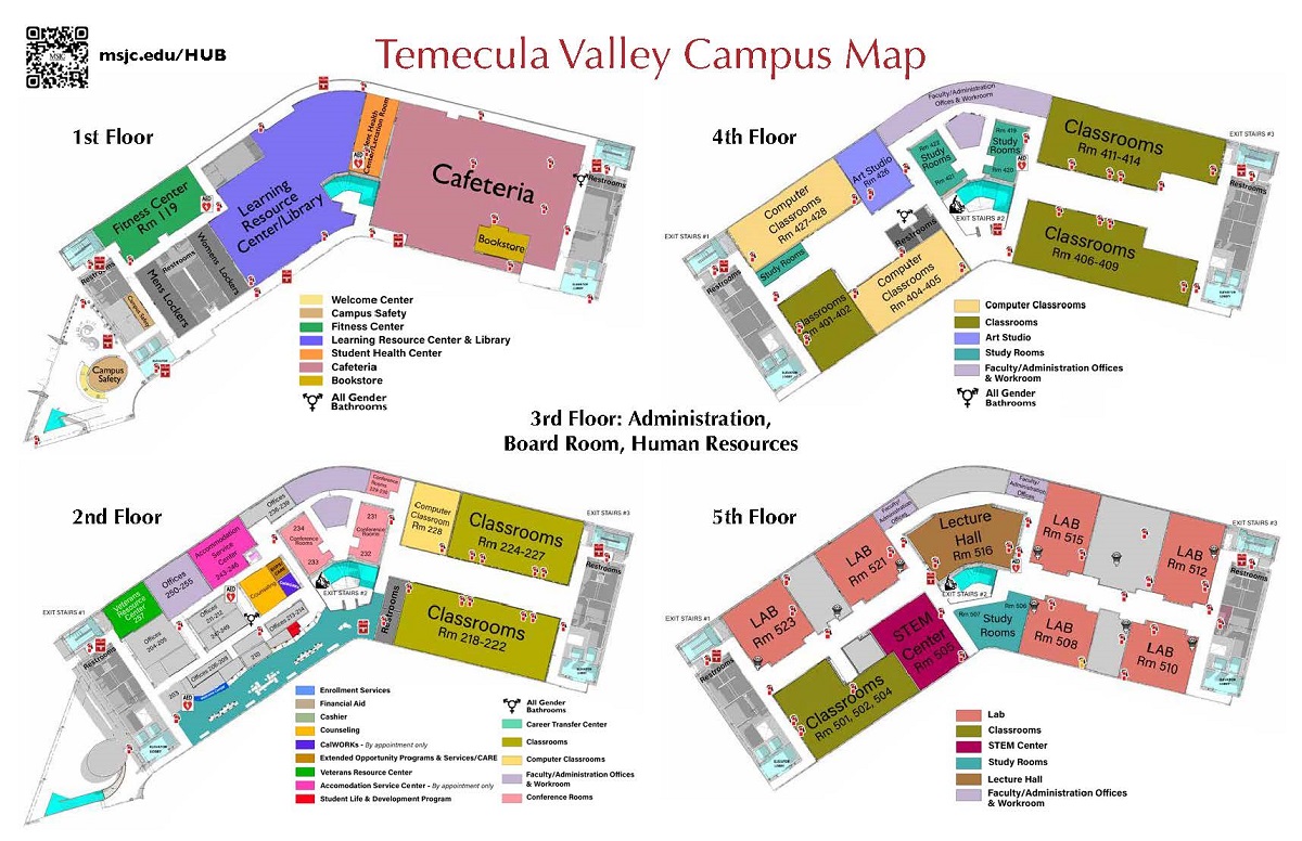 Msjc Temecula Campus Map