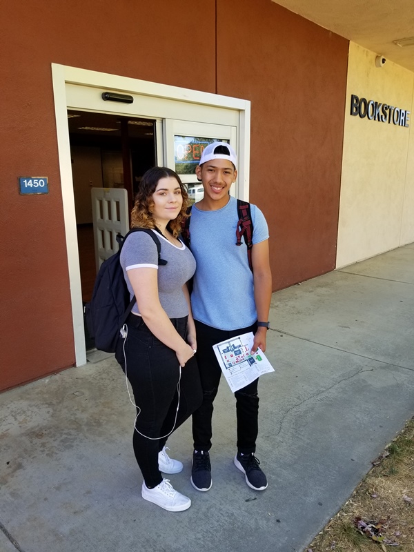 Robyn Hausler and Brian Eudave Ulloa