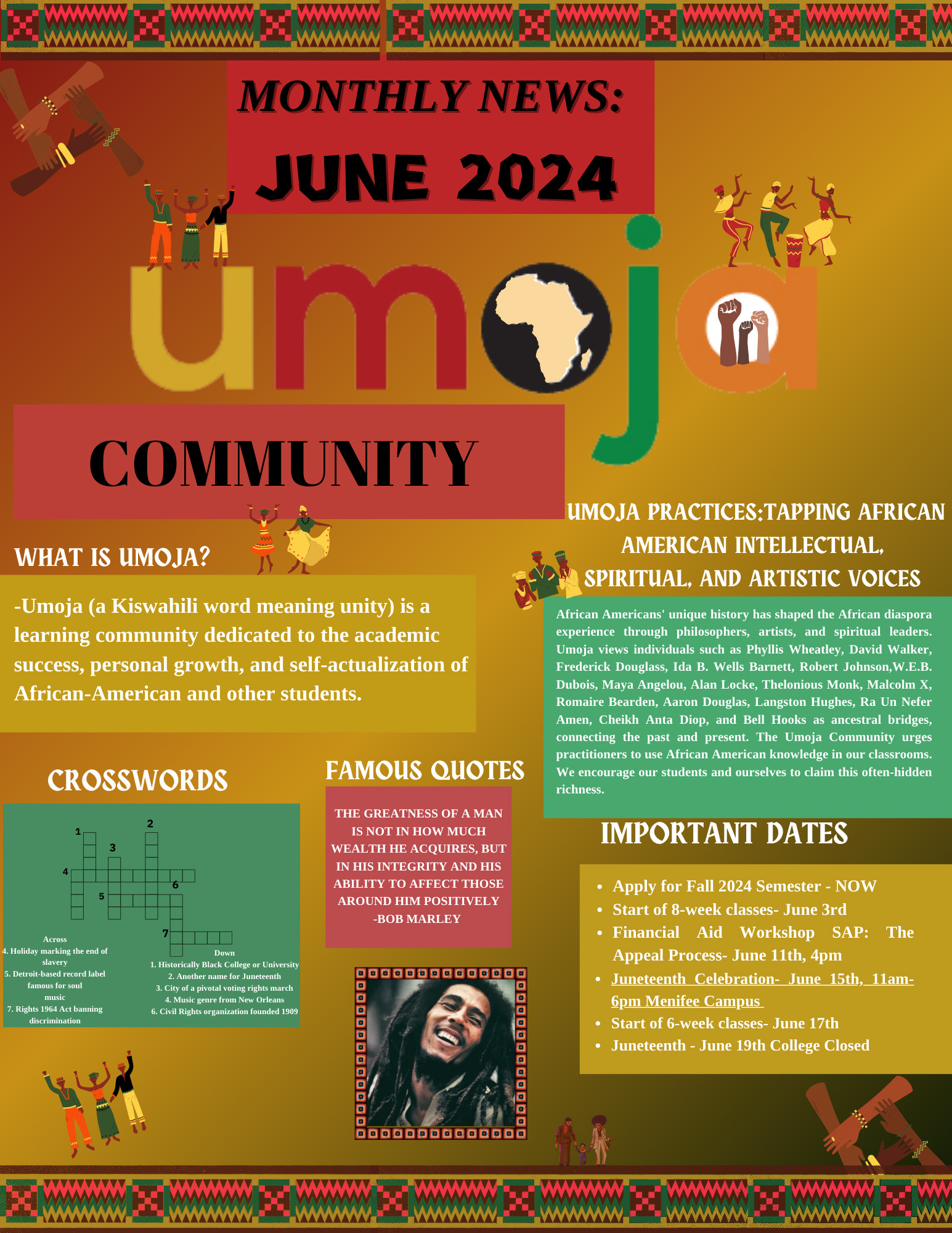 June Umoja Newsletter
